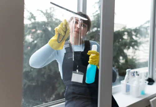 Nettoyage de vitres intérieures et extérieures à Parnay